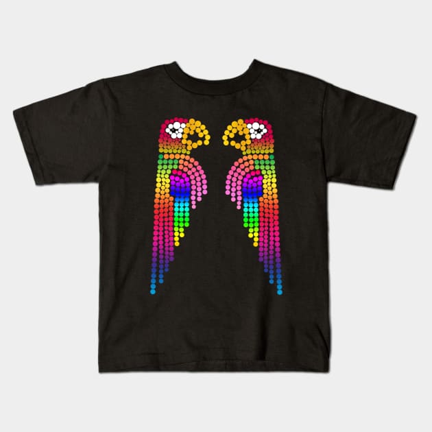 The Lovebirds Kids T-Shirt by LoveSpud